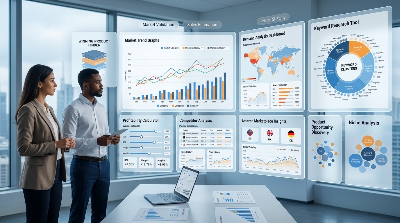 Amazon product research and market analysis