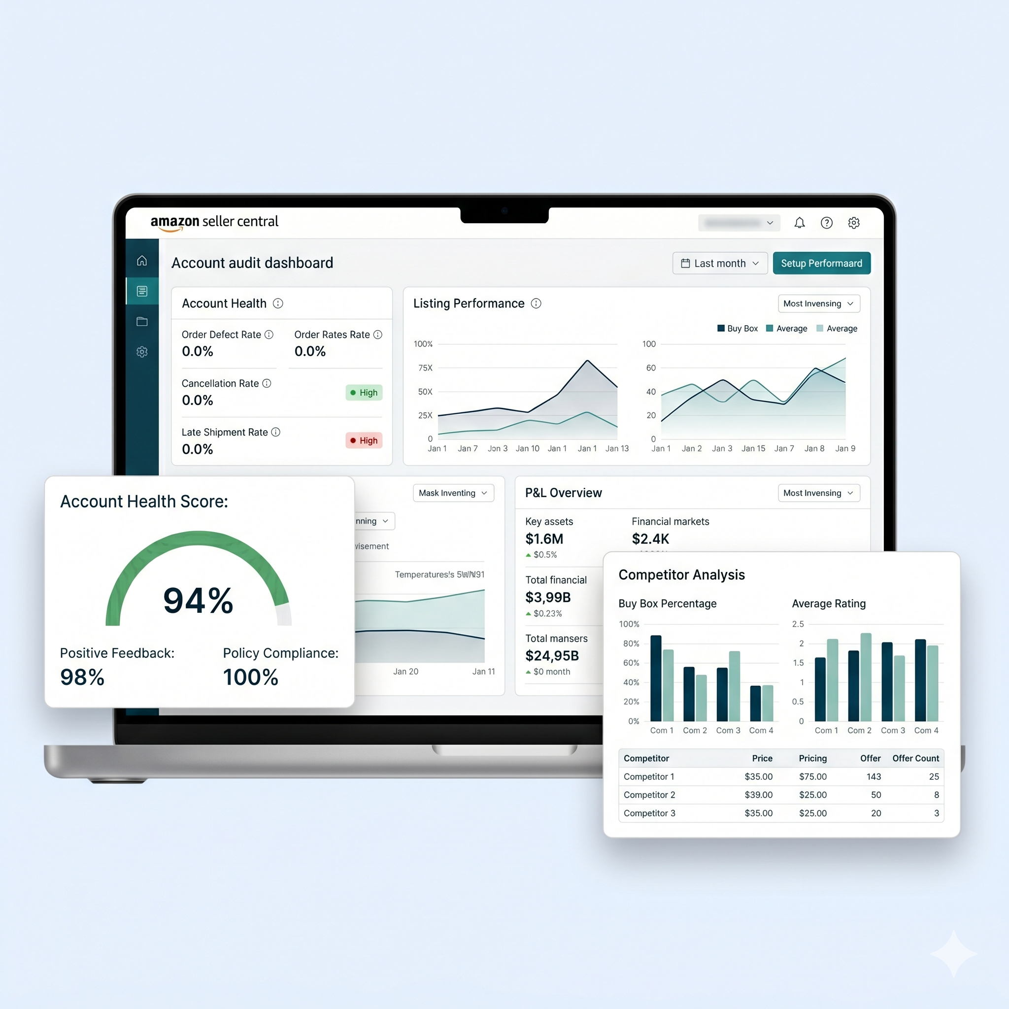 Audit and discovery dashboard